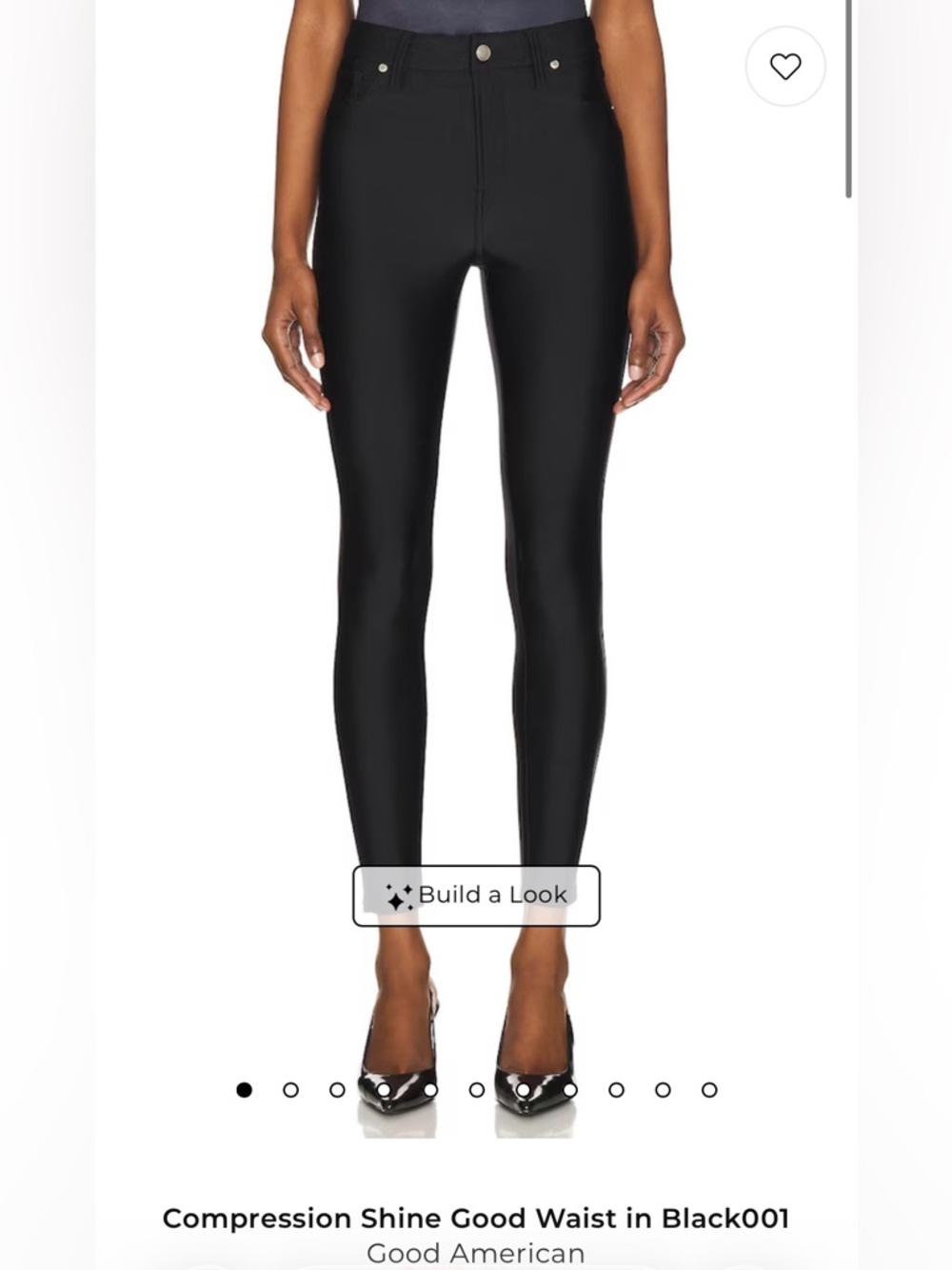 Compression Shine Good Waist in Black001
